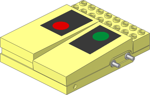 ~Electric Switch: Remote Control for Train Light Signal, Green Mode (Obsolete)