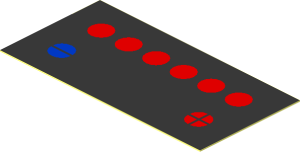 Sticker  1.0 x  2.0 with 12V Battery Top