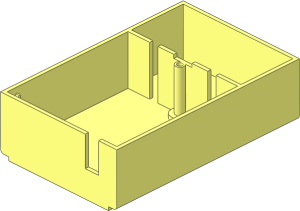 ~Electric  4.5V Battery Box  7 x 11 x  3.333 Type 2 Base
