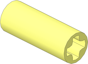 ~Motor Windup  2 x  6 x  2.333 Axle Bush