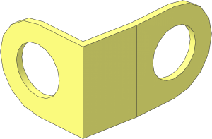 ~Electric Lightbrick  2 x  4 Metal Connector