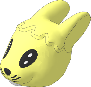 ~Figure Fabuland Bunny Head  1
