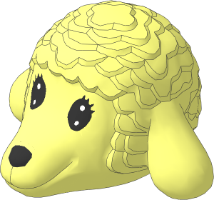~Figure Fabuland Lamb Head  1