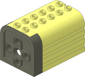 Electric Power Functions E-Motor Body Assembly