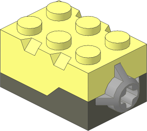Electric Light Brick  2 x  3 x  1.333