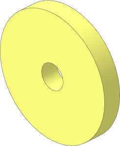 ~Wheel  1.6 x 10 for Monorail Motor and Chassis