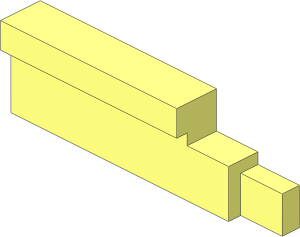 ~Garage Door Counterweight Left without Hinge Pin