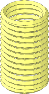 ~Spring Shooter  1 x  4 x  1 Spring (Compressed)