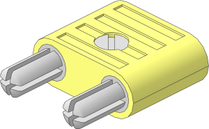 Electric Plug (Type 3) Twin (Complete)