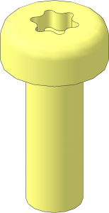 ~Screw 14 x  5 Pan Hexalobular