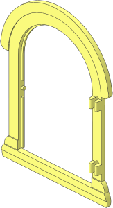 ~Door Frame  7 x  8 Fabuland