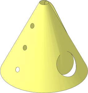 ~Sheet Fabric Tepee Cover (Formed) (Obsolete)