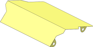 Cardboard Ramp 16 x 14 (Formed)