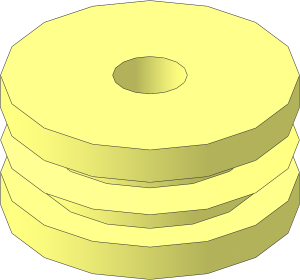 ~Technic Pneumatic Cylinder  1 x  1 Gasket