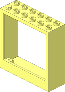 Door  2 x  6 x  5 Frame
