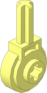 ~Technic Pneumatic Valve with Axle Hole Lever