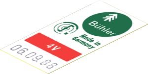 ~Sticker for Electric Motor 4.5V