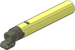 Technic Linear Actuator 12 x  2 x  2 Body Assembly