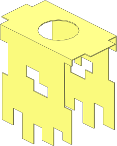 Minifig Cape Cloth Tattered and Pixelated (Formed)