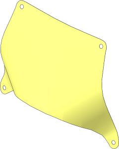 Sail 27 x 17 Trapezoidal (Formed Shape 2)