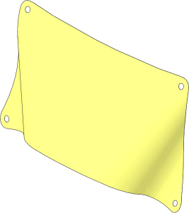 Sail 30 x 15 Trapezoidal (Formed Shape 2)