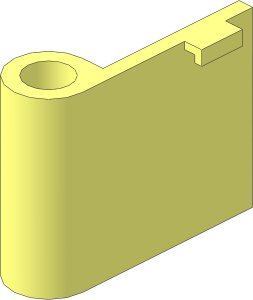 ~Door  1 x  3 x  3 Left with Window and Horizontal Handle - Lower