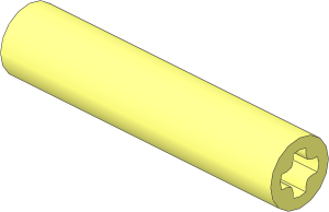 ~Electric Technic Motor 4.5V  6 x 17 x  5 Axle