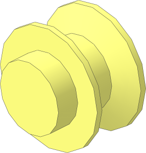 ~Wheel Centre Small for Steel Axle
