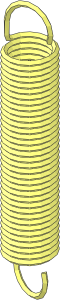 Forklift  2 x  7 Spring (Compressed)