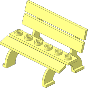 Fabuland Bench
