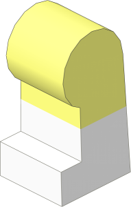 ~Minifig Leg Left with White Lower Leg Pattern (Obsolete)