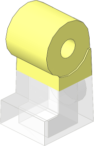 ~Minifig Leg Right with Bright Light Orange Lower Leg Pattern (Obsolete)