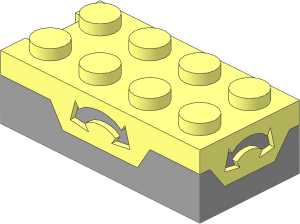 Electric Power Functions 2.0 Tilt Sensor
