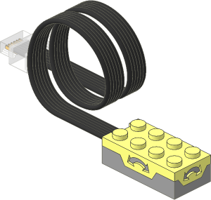 Electric Power Functions 2.0 Tilt Sensor with Coiled Cable