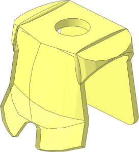 ~Minifig Armour Plate without Front