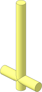 Bar  4L Lightsaber Blade with Cross Bar  2L