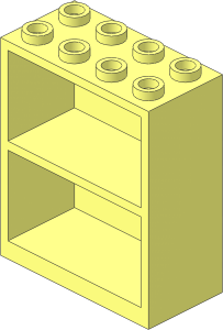 Container Bookcase  2 x  4 x  4