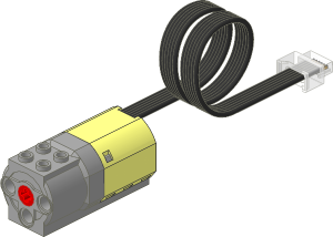 Electric Power Functions 2.0 Medium Motor with Coiled Cable