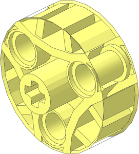 ~Wheel Rim 20 x 30 with 3 Pegholes - Spoke Assembly