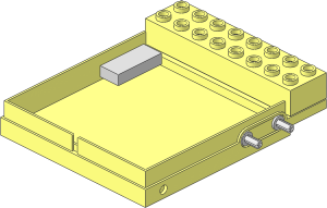 ~Electric Switch: Part Bottom without Front Face (Obsolete)