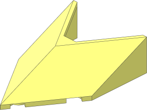 Windscreen  6 x  4 x  1.333 Pointed
