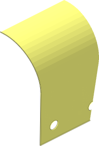 ~Canvas Wagon Cover - Inner Shell Quarter (Formed)