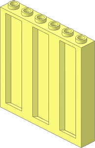 Panel  1 x  6 x  5 Corrugated