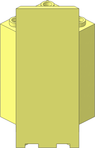 Panel Wall  3 x  3 x  6 Corner