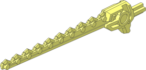 ~Constraction Blade 11.5L with Sawtooth Back - Hilt and Back