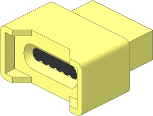 Electric Power Functions 2.0 Plug with Black Cable Stub