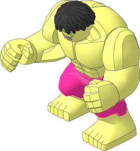 Bigfig Figure Hulk with Dark Purple Trousers