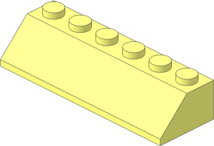 Slope Brick 45  2 x  6