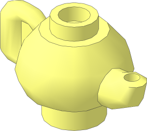 Minifig Teapot