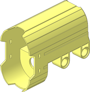 ~Electric Power Functions Servo Motor Case Back